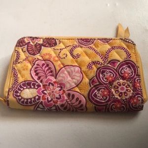 Vera Bradley- wallet. Good condition small mark